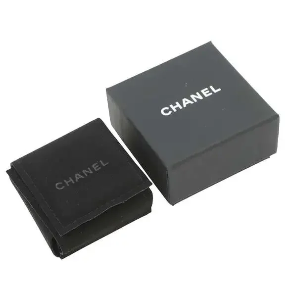Chanel Cc Logo Earrings Silver-Tone #246824C13B - Picture 9 of 9